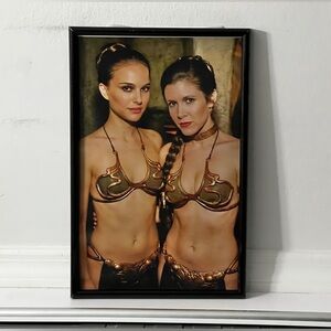 Princess Lea Padme Amidala Star Wars Poster